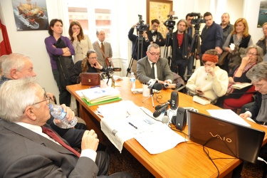 Genova - conferenza stampa capitani lungo corso