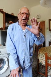 Genova - Via Maculano - la storia di Francesco Pennese, 91 anni