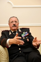 Genova - comando provinciale Carabinieri - il generale Enzo Fane