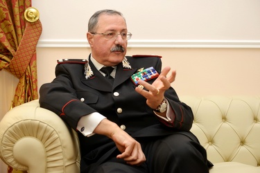 Genova - comando provinciale Carabinieri - il generale Enzo Fane