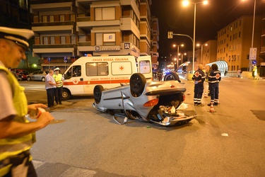 Genova - incidente mortale in Corso Europa, incrocio con Via Tim