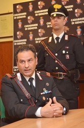 Genova - conferenza stampa Carabinieri dopo omicidio rudere occu