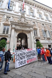 Genova - protesta appalti iren