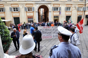 Genova - protesta appalti iren