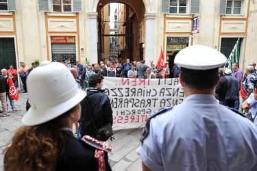 Genova - protesta appalti iren