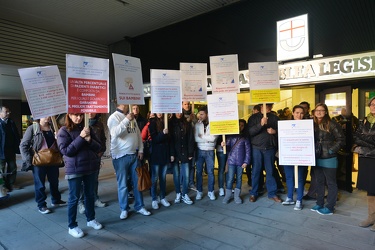Genova - protesta associazione pazienti con diabete