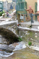 Ge - v Fereggiano, sopralluogo rio Molinetto