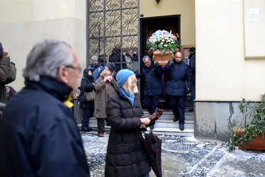Genova - chiesa di Apparizione - funerale donna strangolata dal 
