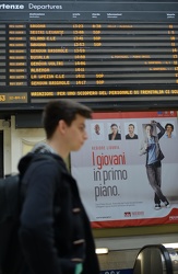 Genova - stazione principe - sciopero dei treni