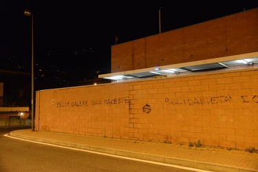 Genova - carcere di Marassi - presidio in solidariet√† dei deten