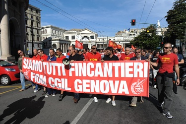 corteo fincantieri processo 28 06 2013