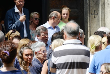 Genova - chiesa Castelletto - i funerali della ginecologa Angela
