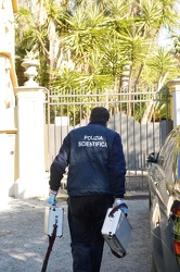 Genova - Alessio Gatti, figlio 23enne di Franco Gatti, il baffut