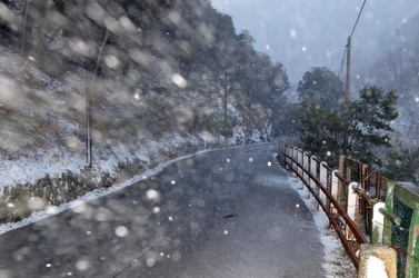 Genova - maltempo e allerta neve il giorno prima della tornata e