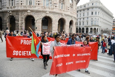 Genova - manifestazione comunit√† eritrea