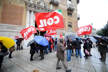 presidio unitario CGIL CISL UIL