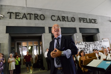 protesta Carlo Felice