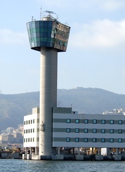 Genova - la torre dei piloti com'era prima che venisse abbattuta