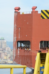 Genova - nave Messina Jolly Nero sotto sequestro presso terminal