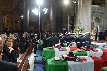 Genova - funerale di stato vittime porto