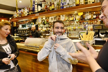 Genova - Bar Mazzini - giocatore genoa Ioannis Fetfatzidis
