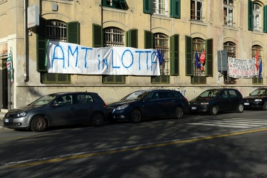 Genova, via Bobbio, sede AMT - continua l'agitazione dei lavorat