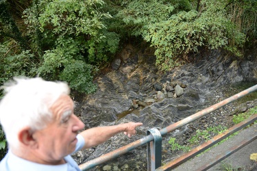 Genova Pra - via Branega - anziano cade nell'omonimo torrente
