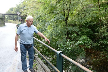 Genova Pra - via Branega - anziano cade nell'omonimo torrente