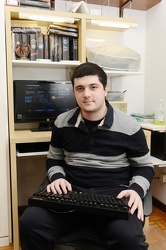 Genova - videogiocatore Federico Tognini, campione di starcraft