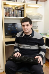 Genova - videogiocatore Federico Tognini, campione di starcraft