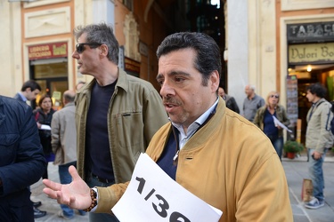 Genova - palazzo Tursi - incontro con sindacati teatro Carlo Fel