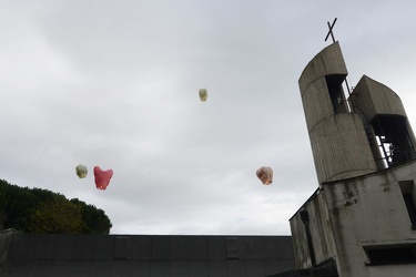 Genova, CEP - il funerale del giovane Alessandro, morto sotto un