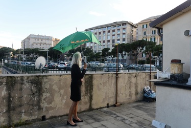 Genova - via XX Settembre - la signora Milena Patan√® aggredita 