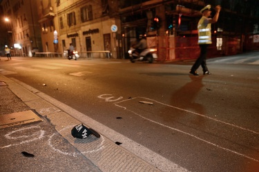 Genova Sestri ponente - grave incidente mortale davanti alla sta