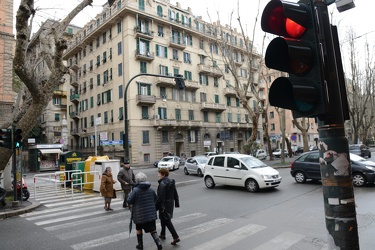 Genova - Corso Sardegna, angolo via Bonifacio - ennesimo investi