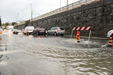 maltempo Genova diluvio