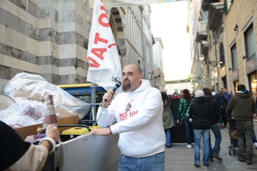 Genova - manifestazione sigle no tav, no terzo valico, no gronda