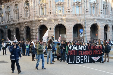 Genova - manifestazione sigle no tav, no terzo valico, no gronda