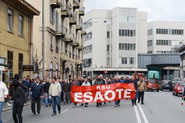 Genova Sestri Ponente - un'altra manifestazione dei lavoratori d