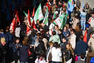 protesta lavoratori mense