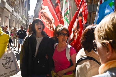 protesta lavoratori mense