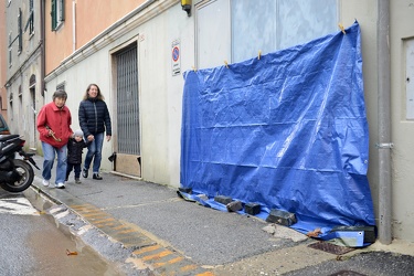 Genova, Staglieno - cala l'allerta, ma resta la paura