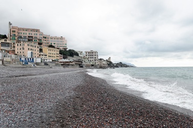 Genova Strula, foce torrente, sotto via del Tritone