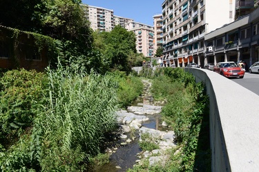 Genova - la situazione in Via Fereggiano