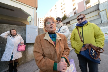 Genova Pegli, via Scarpanto - la signora Lidia Modica lamenta is