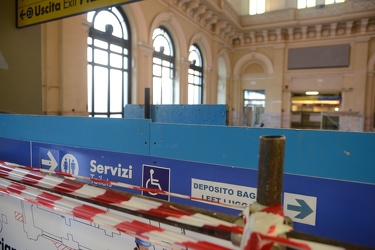 Genova - stazione Brignole - la situazione del cantiere 