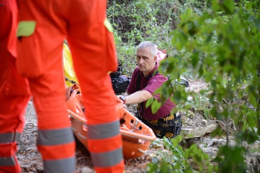 Genova - San Gottardo - ciclista muore cadendo in un dirupo