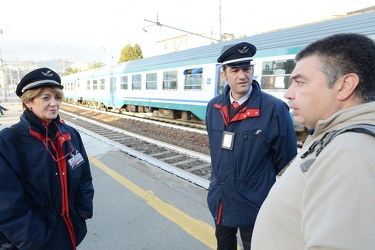 Genova - stazione ferrovia Sampierdarena - controlli