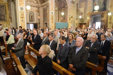 Genova, Nervi, chiesa degli Emiliani - il funerale di Cesare Cam
