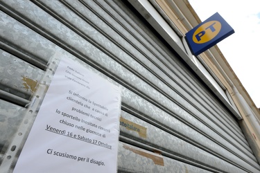 Genova, viale Cembrano - furto al deposito postale